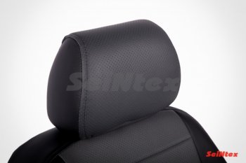 6 999 р. Чехлы на сиденья из экокожи Seintex (полосы)  Volkswagen Tiguan  NF (2006-2017) дорестайлинг, рестайлинг  с доставкой в г. Кемерово. Увеличить фотографию 2