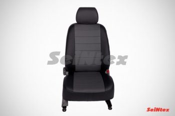 Чехлы на сиденья из экокожи Seintex (полосы) Volkswagen Tiguan  NF (2006-2017) дорестайлинг, рестайлинг