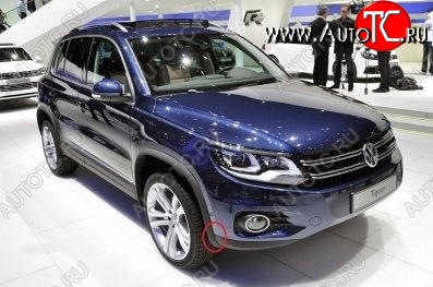 26 999 р. Накладки на колёсные арки CT Volkswagen Tiguan NF рестайлинг (2011-2017) (Неокрашенные)  с доставкой в г. Кемерово