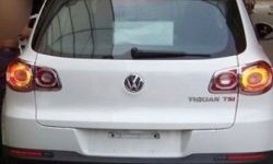 4 749 р. Накладки на фонари СТ Volkswagen Tiguan NF рестайлинг (2011-2017) (Неокрашенные)  с доставкой в г. Кемерово. Увеличить фотографию 2