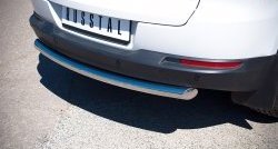 16 699 р. Одинарная защита заднего бампера из трубы диаметром 63 мм (Sport & Style) SLITKOFF технику из списка применимости  с доставкой в г. Кемерово. Увеличить фотографию 2