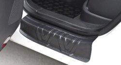 2 189 р. Накладки порожков салона RA Volkswagen Tiguan NF рестайлинг (2011-2017) (Комплект (передние+задние))  с доставкой в г. Кемерово. Увеличить фотографию 4