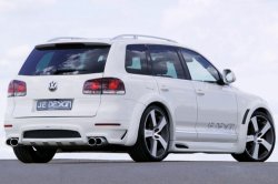 11 949 р. Пороги накладки JE DESIGN Volkswagen Touareg GP дорестайлинг (2002-2007) (Неокрашенные)  с доставкой в г. Кемерово. Увеличить фотографию 4