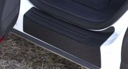 2 499 р. Накладки на порожки автомобиля RA технику из списка применимости (Комплект (4 шт.))  с доставкой в г. Кемерово. Увеличить фотографию 4