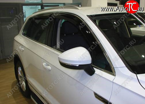 3 399 р. Дефлектора окон SIM Volkswagen Touareg CR (2018-2025) с доставкой в г. Кемерово Увеличить фотографию 1 3 399 р. Дефлектора окон SIM Volkswagen Touareg CR (2018-2025) с доставкой в г. Кемерово