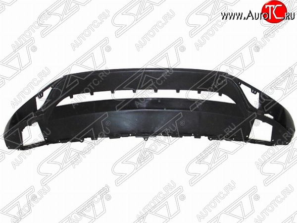 4 399 р. Накладка переднего бампера SAT Volkswagen Touareg 2 NF дорестайлинг (2010-2014) (Неокрашенная)  с доставкой в г. Кемерово
