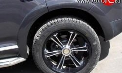 15 699 р. Комплект накладок на колёсные арки R-Line 7L Volkswagen Touareg 1 GP рестайлинг (2006-2010) (Неокрашенные)  с доставкой в г. Кемерово. Увеличить фотографию 2