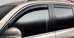 Дефлекторы окон (ветровики) Novline 4 шт Volkswagen Touareg  1 GP (2006-2010) рестайлинг