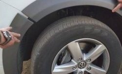 46 999 р. Накладки на колёсные арки CT Volkswagen Touareg NF дорестайлинг (2010-2014) (Неокрашенные)  с доставкой в г. Кемерово. Увеличить фотографию 4