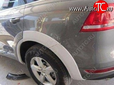 46 999 р. Накладки на колёсные арки CT Volkswagen Touareg NF дорестайлинг (2010-2014) (Неокрашенные)  с доставкой в г. Кемерово