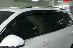 3 199 р. Дефлекторы окон (ветровики) Novline 4 шт Volkswagen Touareg NF дорестайлинг (2010-2014)  с доставкой в г. Кемерово. Увеличить фотографию 1