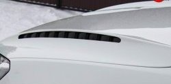 27 649 р. Пластиковый капот Enco Design Volkswagen Touareg NF дорестайлинг (2010-2014) (Неокрашенный)  с доставкой в г. Кемерово. Увеличить фотографию 2