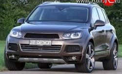 23 049 р. Накладка Je Design на передний бампер 7P Volkswagen Touareg 2 NF дорестайлинг (2010-2014) (Неокрашенная)  с доставкой в г. Кемерово. Увеличить фотографию 2