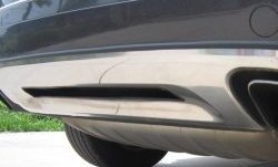 22 499 р. Накладка на задний бампер CT v2 Volkswagen Touareg NF дорестайлинг (2010-2014) (Неокрашенная)  с доставкой в г. Кемерово. Увеличить фотографию 2