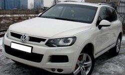 6 749 р. Решётка радиатора Sport Volkswagen Touareg NF дорестайлинг (2010-2014) (Неокрашенная)  с доставкой в г. Кемерово. Увеличить фотографию 4