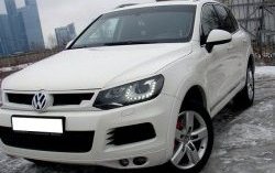 6 749 р. Решётка радиатора Sport Volkswagen Touareg NF дорестайлинг (2010-2014) (Неокрашенная)  с доставкой в г. Кемерово. Увеличить фотографию 6