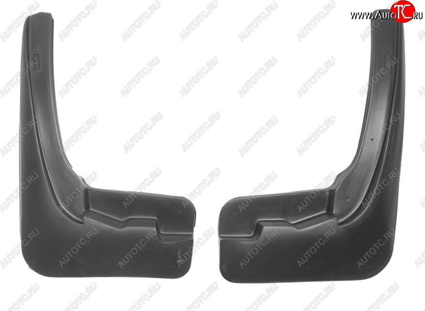 1 179 р. Брызговики передние R-Line Norplast  Volkswagen Touareg  NF (2010-2014) дорестайлинг  с доставкой в г. Кемерово