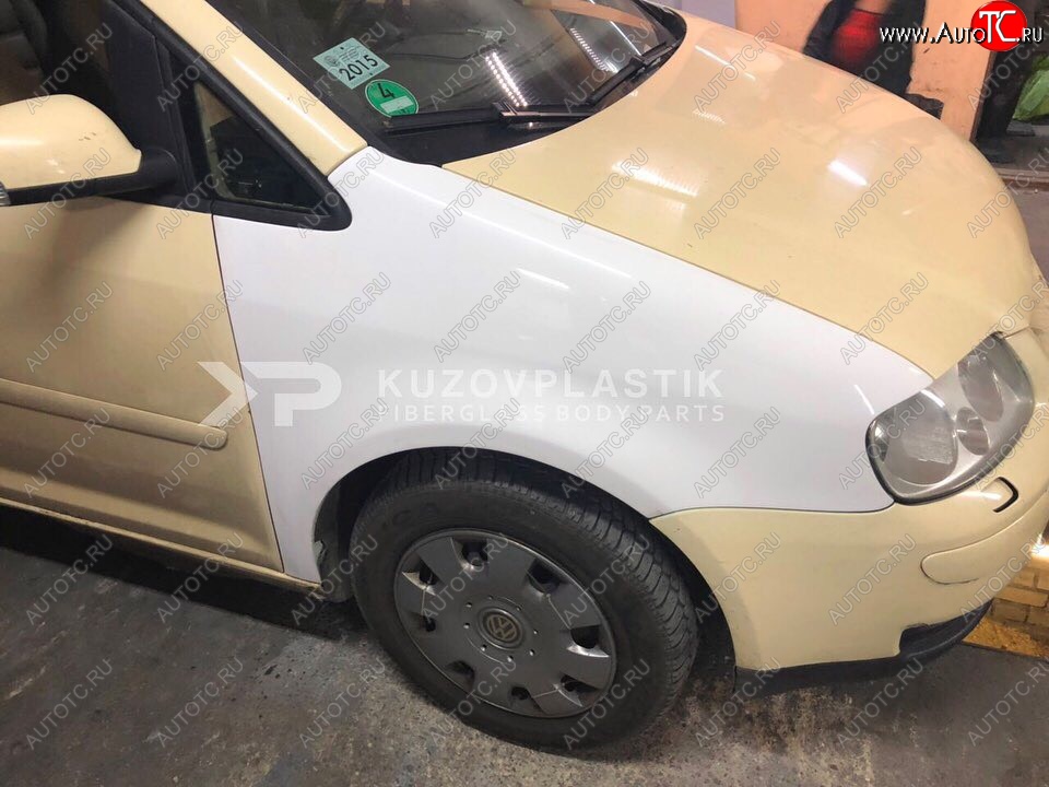 12 219 р. Комплект передних крыльев Standart (стеклопластик) Volkswagen Touran 1T дорестайлинг минивэн (2003-2006)  с доставкой в г. Кемерово