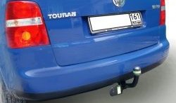 64 999 р. Фаркоп Лидер Плюс Volkswagen Touran 1T дорестайлинг минивэн (2003-2006) (Без электропакета)  с доставкой в г. Кемерово. Увеличить фотографию 2