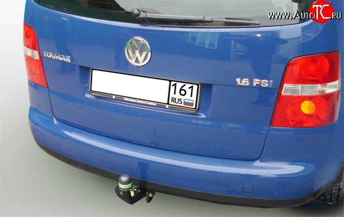 64 999 р. Фаркоп Лидер Плюс Volkswagen Touran 1T дорестайлинг минивэн (2003-2006) (Без электропакета)  с доставкой в г. Кемерово
