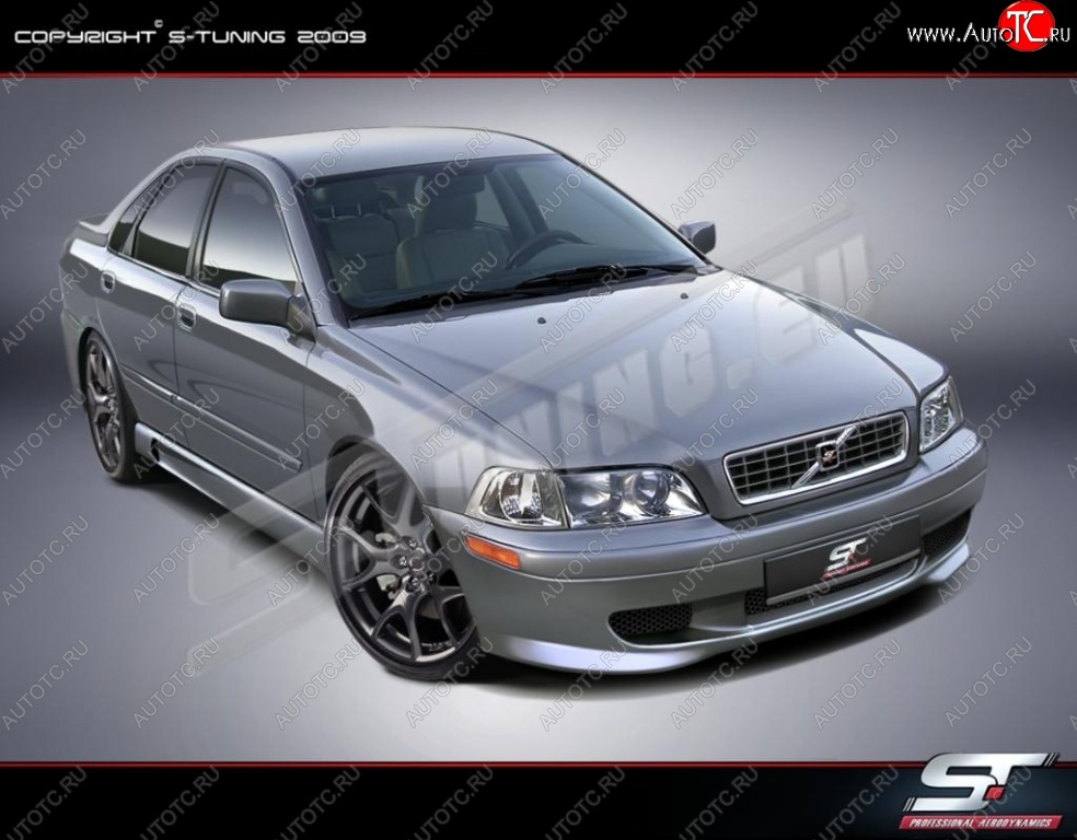 25 899 р. Передний бампер ST Volvo S40 VS седан дорестайлинг (1996-2000)  с доставкой в г. Кемерово