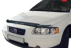 3 299 р. Дефлектор капота NovLine  Volvo S60  RS,RH седан (2000-2010) дорестайлинг, рестайлинг  с доставкой в г. Кемерово. Увеличить фотографию 1