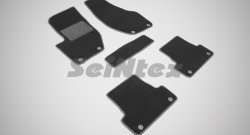 Износостойкие коврики в салон SeiNtex Premium LUX 4 шт. (ворсовые) Volvo V40  хэтчбэк (2012-2020) дорестайлинг, рестайлинг