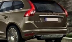 3 599 р. Накладка на крышку багажника СТ Volvo XC60 (2017-2022)  с доставкой в г. Кемерово. Увеличить фотографию 2