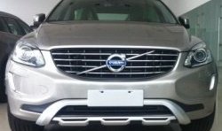41 799 р. Накладка на передний бампер CT v2 Volvo XC60 (2017-2022) (Неокрашенная)  с доставкой в г. Кемерово. Увеличить фотографию 3