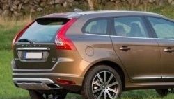 41 799 р. Накладка на задний бампер CT v2 Volvo XC60 (2017-2022) (Неокрашенная)  с доставкой в г. Кемерово. Увеличить фотографию 2