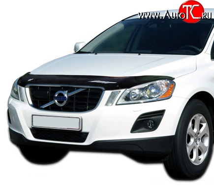 3 899 р. Дефлектор капота NovLine  Volvo XC60 (2008-2013)  дорестайлинг  с доставкой в г. Кемерово