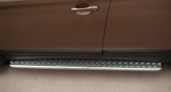 24 649 р. Широкая защита порогов SLITKOFF Volvo XC60  дорестайлинг (2008-2013)  с доставкой в г. Кемерово. Увеличить фотографию 3