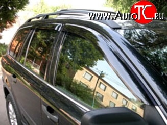 4 499 р. Дефлекторы окон (ветровики) Novline 4 шт Volvo XC90 C 1-ый рестайлинг (2006-2009)  с доставкой в г. Кемерово