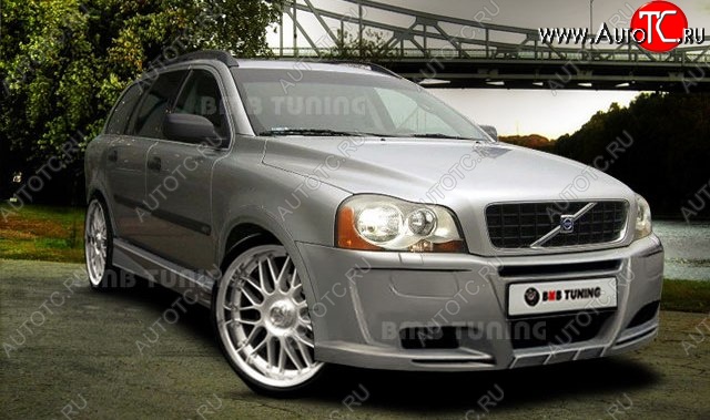 25 899 р. Передний бампер BMB Volvo XC90 C дорестайлинг (2002-2006)  с доставкой в г. Кемерово
