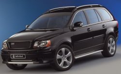 3 449 р. Реснички на фары INDIVIDUAL Volvo XC90 C 1-ый рестайлинг (2006-2009) (Неокрашенные)  с доставкой в г. Кемерово. Увеличить фотографию 2