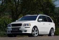 3 449 р. Реснички на фары INDIVIDUAL Volvo XC90 C 1-ый рестайлинг (2006-2009) (Неокрашенные)  с доставкой в г. Кемерово. Увеличить фотографию 4