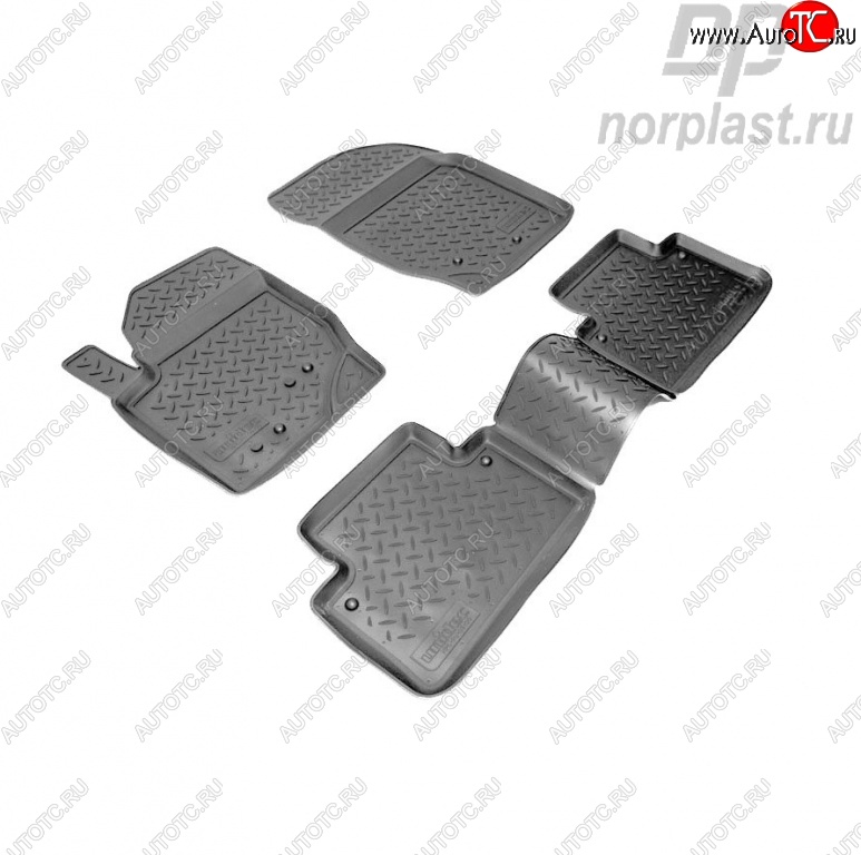 2 969 р. Комплект ковриков в салон Norplast  Volvo XC90  C (2002-2014) дорестайлинг, 1-ый рестайлинг, 2-ой рестайлинг  с доставкой в г. Кемерово