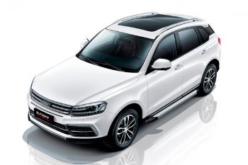 13 349 р. Пороги алюминиевые Slitkoff  Zotye Coupa  B11F (2019-2021) (Optima Silver)  с доставкой в г. Кемерово. Увеличить фотографию 3